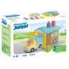 Image de Ouvrier avec camion et garage Playmobil Junior 71686