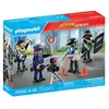 Image de Set métiers de la police : 4 policiers Playmobil-71730