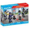 Image de Set métiers de la police : 4 policiers PLAYMOBIL ACTION HEROES 71730