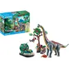 Image de Brachiosaure, explorateurs, aéroglisseur Playmobil Dinos 71819