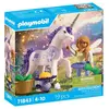 Image de Licorne Lavande porte-bonheur avec fée Playmobil Magic Unicorn 71843