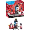 Image de Marinette à scooter et Kagami - Playmobil Miraculous 71864