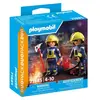 Image de Duo Pack Pompiers avec hache et extincteur - Playmobil 71885