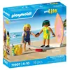 Image de Cours de surf à la plage, 2 personnages Playmobil My Life 71907