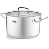 Image de FISSLER Faitout avec couvercle PROFI-COLLECTION 24cm/6,3l Acier inoxydable/Mat argent