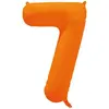 Image de Ballon Neon Orange : Chiffre 7 R-10016-PKG