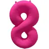 Image de Ballon Neon Rose : Chiffre 8 R-10030-PKG