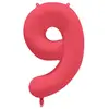 Image de Ballon Neon Rouge : Chiffre 9 R-10070-PKG