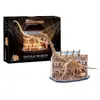 Image de Puzzle en bois 3D : MusÃ©e Naturel - Squelette de Brachiosaure