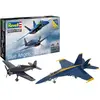 Image de Maquette avion : Blue Angels - 80 ans - coffret build and paint Revell-5613