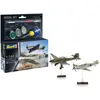 Image de Maquette avion : Model Set Messerschmitt Bf109E & Ju87B Stuka Maquette Revell avec accessoires de ba Revell-63770