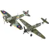 Image de Maquettes avions : Model Set : Messerschmitt Bf109G-10 et Spitfire Mk.V Revell-63710
