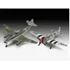 Image de Maquettes avions : Model Set : Messerschmitt Me262 & P-51B Mustang Revell-63711