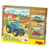 Image de Puzzle 3 x 24 piÃ¨ces : Tracteur & Cie