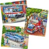 Image de Puzzles 12 à 18 pièces : 3 puzzles véhicules de secours Haba-1302759