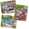 Image de Puzzles 12 Ã  18 piÃ¨ces : 3 puzzles vÃ©hicules de secours