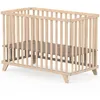Image de Lit pliant en bois Mayla Naturel (60 x 120 cm)
