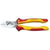 Image de Pince coupante isolée 1000 v bicut 200 mm pince coupante isolée 1000 v bicut 200 mm 1 pièce(s) bi-matière vde 3 mm 200 mm pince coupante diagonale - h