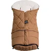 Image de Chancelière évolutive Moony 2 en 1 en polaire Sherpa camel (0-24 mois)