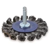 Image de Brosses circulaires brosse circulaire/tige ø75 acier torsadé 0,50 1 pièce(s) circulaire acier avec torsadé 0,5 12 mm 75 mm - osborn