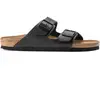 Image de Sandales Birkenstock Arizona Natural Leather Noir 46 51191