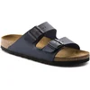 Image de Sandales Birkenstock Arizona Birko-Flor Bleu 39 51751