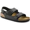 Image de Sandales Birkenstock Milano Birko-Flor Noir 39 Étroit 34793