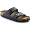Image de Sandales Birkenstock Arizona Birko-Flor Bleu 37 Étroit 51063