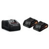 Image de Pack 2 batteries procore 18v 4ah + gal 1880 cv 1 coffret(s) de 3 pièce(s) pack 2 batteries procore 18v 4ah + gal 1880 cv - fein