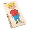Image de Puzzle du corps humain "Fille" Hape-17160