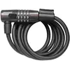 Image de Antivol câble Trelock SK210 180 cm-10 mm 714168 Noir TU