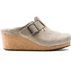 Image de Sabots femme Papillio Fanny Suede Leather Beige 38 Étroit 1014830