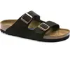 Image de Sandales Birkenstock Arizona Sfb Marron 40 Étroit 951313