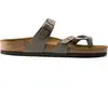 Image de Sandales Birkenstock Mayari Birko-Flor Birkibuc Gris 39 71071