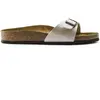 Image de Sandales femme Birkenstock Madrid BS Birko-Flor Blanc 36 Étroit 940153