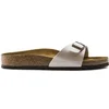 Image de Sandales femme Birkenstock Madrid BS Birko-Flor Blanc 38 Étroit 940153