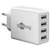 Image de Goobay Chargeur multiport USB-A 30 W (Blanc)