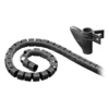Image de Gaine de rangement haute qualité pour câbles - diamètre 20 mm max. - longueur 2.5 m (coloris noir)