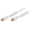 Image de Câble coaxial haute qualité mâle/femelle pour antenne TV (2.5 mètres)