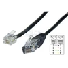 Image de Câble adaptateur RJ11 mâle / RJ45 mâle (10 mètres)