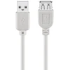 Image de Goobay Câble rallonge USB 2.0 Type-A (0.60 m) Gris