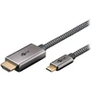 Image de Goobay Câble Textile USB-C / HDMI (M/M) - 1 m