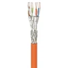 Image de Goobay câble réseau catégorie 7a S/FTP (PiMF) 100 mètres (Orange)