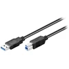 Image de Câble USB 3.0 Type AB (Mâle/Mâle) - 0.5 m