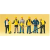 Image de Modélisme HO : Figurines - Equipe de poseurs de voies ferrées Preiser-PR10035
