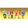 Image de Modélisme HO : Figurines : Spectateurs assis Preiser-PR10095