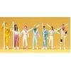 Image de Modélisme HO : Figurines - Skieurs Preiser-PR10316
