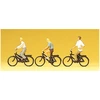 Image de Modélisme HO : Figurines : Jeunes à vélo Preiser-PR10336