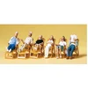 Image de Modélisme HO : Figurines - Personnes au repos sur un transat Preiser-PR10430