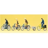Image de Modélisme HO : Figurines : Cyclistes et remorque Preiser-PR10507